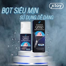 Thumbnail Bọt vệ sinh nam giới Xtoy Dung dịch tạo bọt 100ml 4