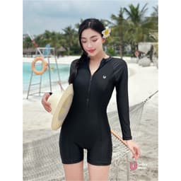 Thumbnail Đồ bơi liền thân dài tay nữ Long Sleeve Swimsuit Today U Wear chất liệu KIRA cao cấp 2