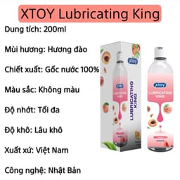 Thumbnail Gel bôi trơn quan hệ XTOY Lubricating king, cảm giác the mát, ấm, lâu khô, siêu trơn, nhiều mùi hương GEMHOME 3