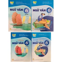 Thumbnail Sách giáo khoa và bài tập văn lớp 6 /1+2 - kết nối + bán kèm 1 quyển vở 1