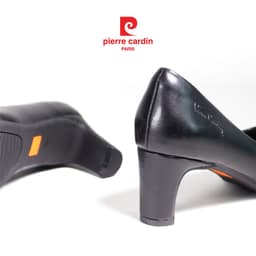 Thumbnail Giày cao gót nữ Pierre Cardin gót vuông +6cm, kiểu dáng đơn giản, trẻ trung, không gây đau chấn - 260 4