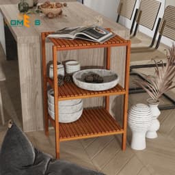 Thumbnail Kệ Gỗ Lò Vi Sóng Behomes 3 Tầng - Kệ Để Đồ Gỗ Thông Chắc Chắn Chống Mối Mọt 4