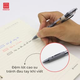 Thumbnail Bút gel, bút bi nước Hồng Hà mực Xanh, Đen, Đỏ màu sắc tươi sáng - 2766 3