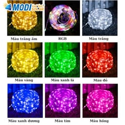 Thumbnail Dây Đèn Led Năng Lượng Mặt Trời MODI SOLAR, Cuộn Dây Led Trang Trí Chống Thấm Nước 2