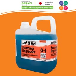 Thumbnail Dung dịch tẩy rửa dầu mỡ Saraya Smart San Foaming Degreaser G-1 - Can 5Kg 3