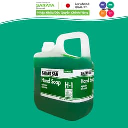 Thumbnail Xà Phòng Rửa Tay Sát Khuẩn Saraya Smart San Hand Soap H-1, Không Mùi - Can 5Kg 3