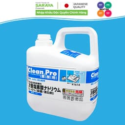 Thumbnail Dung Dịch Tẩy Trắng Và Sát Khuẩn Gốc Chlorine Saraya Smart San Clean.Pro B-1 - Can 5Kg 3