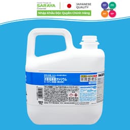 Thumbnail Dung Dịch Tẩy Trắng Và Sát Khuẩn Gốc Chlorine Saraya Smart San Clean.Pro B-1 - Can 5Kg 4