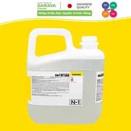 Thumbnail Dung Dịch Tẩy Rửa Trung Tính Rau, Củ, Quả Saraya Neutral Detergent N-1, Thân Thiện Với Da Và Môi Trường - Can 5Kg 3