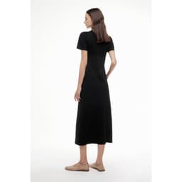 Thumbnail Váy Polo ôm body MONO TALK dáng dài cổ polo đính cúc trang trí váy The Ribbed Polo Dress O10001FT 2