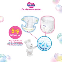Thumbnail Tã/bỉm dán Merries size S - 70 miếng (dành cho bé 4 - 8kg) 3