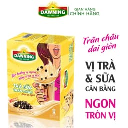 Thumbnail Combo 5 Hộp Trà sữa trân châu DAWNING Tròn vị ngon, thơm trà, tan đá vẫn ngon đậm đà 260g/hộp 1