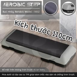 Thumbnail BG- Bục tập aerobic dậm nhảy giảm cân toàn thân thể dục thẩm mỹ điều chỉnh độ cao 4
