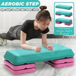 Thumbnail [All 72cm BG -Bục tập aerobic dậm nhảy giảm cân toàn thân  thể dục thẩm mỹ điều chỉnh độ cao 3