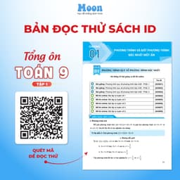 Thumbnail Toán 9 Chương trình mới : Sách toán 9 ôn thi vào 10, tổng ôn toán học lớp 9  | Sách ID 1