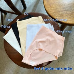 Thumbnail Combo 5 Quần Lót nữ Sợi Tre Kháng Khuẩn Thấm Hút QL2421 by BeChipi 3