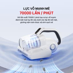 Thumbnail Máy hút bụi giường nệm Aqua CMP105R 14,000Pa hút được tóc, hạt, bụi mịn, có tia UV, sấy nóng 56 độ 4