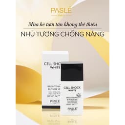 Thumbnail Kem Chống Nắng Dạng Nhũ Tương CELL SHOCK WHITE CREAM PASLÉ Chống Oxy Hóa [SPF50+, PA++++] - 50ml/lọ 1