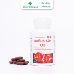 Thumbnail Viên Uống Hỗ Trợ Tim Mạch, Huyết Áp Dưỡng Tâm OB Hộp 60 Viên Chính Hãng Grow Green AZ 2