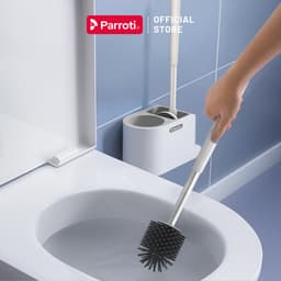 Thumbnail Cọ bồn cầu, cọ toilet nhà vệ sinh 3 trong 1, có thể treo tường  Parroti Silicon SL02 2
