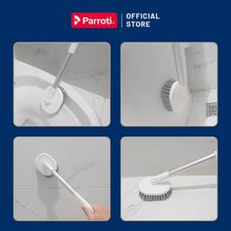 Thumbnail Cọ bồn cầu, cọ toilet nhà vệ sinh 3 trong 1, có thể treo tường  Parroti Silicon SL02 4
