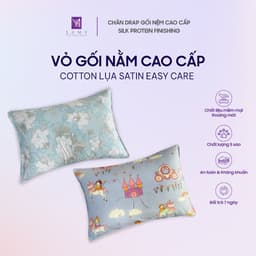 Thumbnail Vỏ Gối Cotton Lụa Satin Cao Cấp SAMY BEDDING Thoải Mái Mát Mịn 3