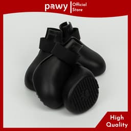 Thumbnail Giày Cho Chó Mèo Pawy - Ultra Protection - Đen - Pawy Dog & Cat Shoes - Giày Đi Mưa Cho Chó Mèo 3