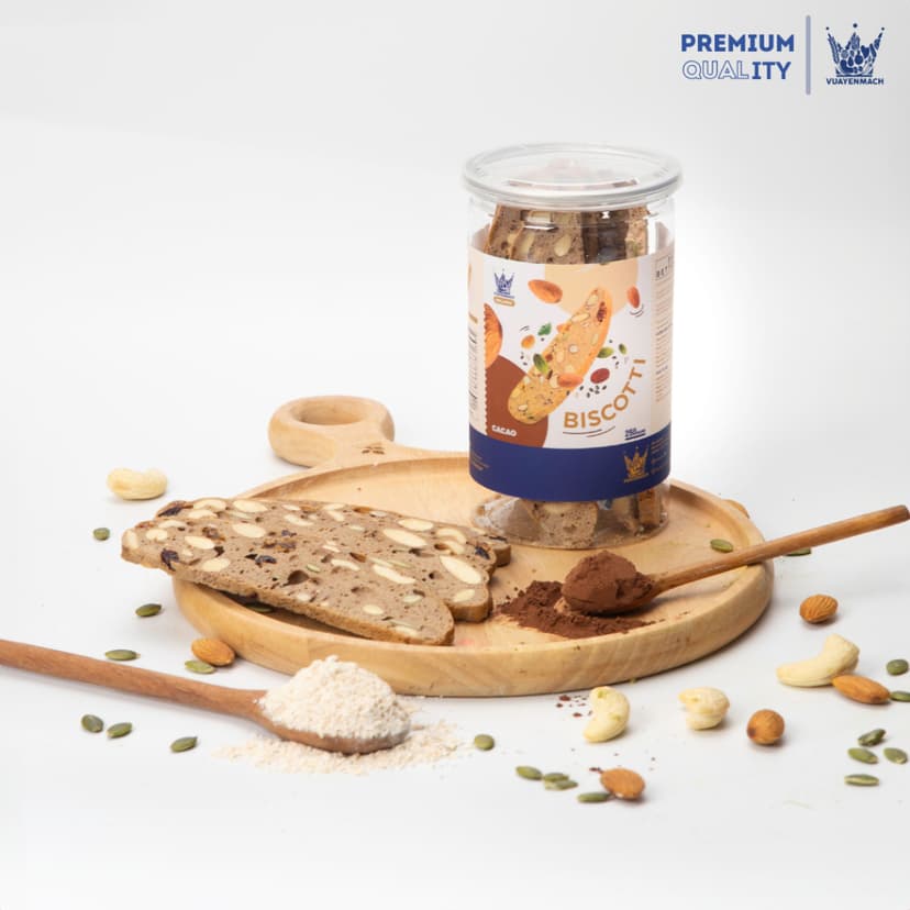 Ảnh Bánh Biscotti Ca Cao 250gr 2