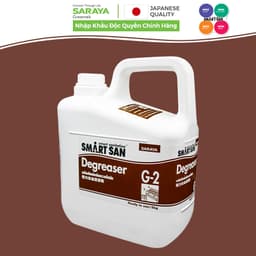Thumbnail Dung dịch tẩy rửa dầu mỡ gốc kiềm Saraya Smart San Degreaser G-2 - Can 5Kg 2