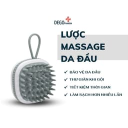 Thumbnail Lược gội đầu massage Dego Pharma - làm sạch da đầu, hỗ trợ đánh bay gàu & bã nhờn 1