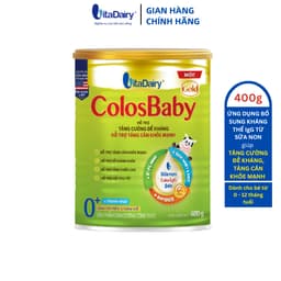 Thumbnail Sữa non ColosBaby Gold 0+ 400g (Mới), sữa bột giúp tăng cường đề kháng, tăng cân khỏe mạnh - VitaDairy 4