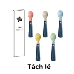 Thumbnail Thìa Tập Ăn Tommee Tippee Easigrip, Dành Cho Bé Từ 6 Tháng - Set 5 Thìa, Tách Lẻ (Giao Màu Ngẫu Nhiên) 3