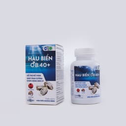 Thumbnail Tinh Chất Hàu Biển OB 40+ Tăng Cường Sinh Lý Nam Giới, Bổ Thận Tráng Dương (Hộp 30 Viên) Growgreenaz 1