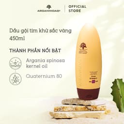 Thumbnail Dầu gội tím khử sắc vàng Arganmidas Silver Shampoo - 450ml 4