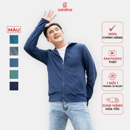 Thumbnail Áo Chống Nắng Nam 𝐂𝐀𝐑𝐃𝐈𝐍𝐀 2 Lớp Chất Thun Lạnh Cao Cấp Chống Tia UV Thiết Kế Lưới Tản Nhiệt 2NM02, 4NHM01 1