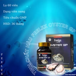 Thumbnail Tinh chất hàu biển cao cấp Feelex Oyster GP tăng cường sinh lý nam  hộp 60 viên 2