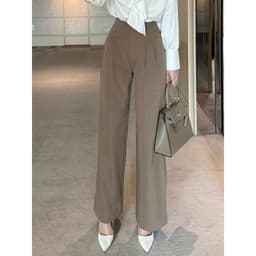 Thumbnail BBSTORE’S Quần Suông Công Sở Form Dài Ống Rộng Chất Liệu Kaki - Q3341 4