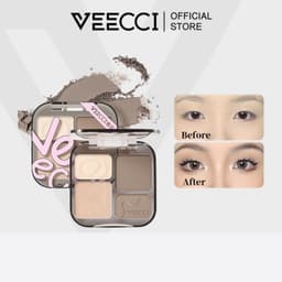 Thumbnail Bảng phấn bắt sáng và tạo khối, phấn má hồng VEECCI Tự nhiên Lâu trôi Chống nước 8g 1