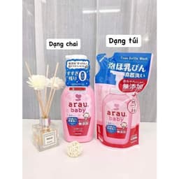 Thumbnail Nước rửa bình sữa Arau Baby Nhật Bản chiết xuất từ thảo mộc dạng bọt an toàn cho bé 2