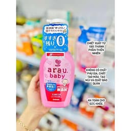 Thumbnail Nước rửa bình sữa Arau Baby Nhật Bản chiết xuất từ thảo mộc dạng bọt an toàn cho bé 3