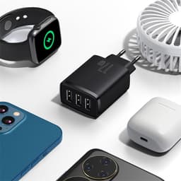 Thumbnail Củ sạc nhanh Baseus Compact 3 cổng Usb 17W EU 3