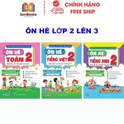 Thumbnail Sách - Trọn bộ ôn hè Toán, Tiếng Việt, Tiếng Anh lớp 1,2,3,4,5 (3 cuốn)- Qbooks 3