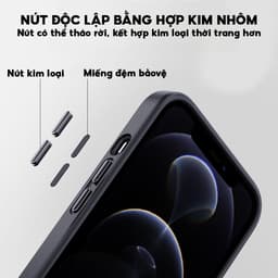Thumbnail Ốp Lưng Nhám Chống Vân Tay-Chống Ố-Chống Sốc 2M LIKGUS Cho Điện Thoại IP series 11-12-13-14-15-16 2