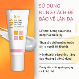 Thumbnail Sữa chống nắng dưỡng ẩm sáng da Cobe 4 in 1 nâng tone, dưỡng ẩm, làm sáng và chống nắng - 50ml 4