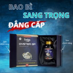 Thumbnail Tinh chất hàu biển cao cấp Feelex Oyster GP tăng cường sinh lý nam  hộp 60 viên 3