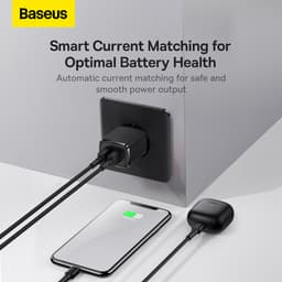 Thumbnail Củ sạc nhanh đa năng Baseus Compact hai cổng Usb 10.5W EU 3