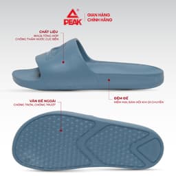 Thumbnail Dép quai ngang đúc nguyên khối PEAK Slippers RLW2301 RLW2401 2