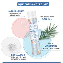 Thumbnail Dầu gội đầu khô Evoluderm cho da dầu làm sạch tóc cho mái tóc bồng bềnh hương thơm quyến rũ 200ml 2