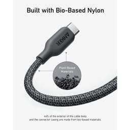 Thumbnail Cáp Sạc Anker Nylon Bio-braided 543 USB-C to USB-C Công Suất Tới 240W Dài 0.9M - A80E5 4