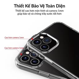 Thumbnail Ốp Lưng LIKGUS Trong Suốt-Viền Dẻo - 4 Túi Khí Chống Sốc Cực Tốt Dùng Cho IP Series 11-12-13-14-15 3